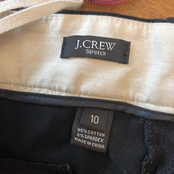 🌸J Crew “Minnie” stretch pants with a side zipper - Picture 8 of 11